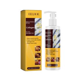 EELHOE Maca Essence Collagen, Damaged Hair s Split Ends Deep Clean Smooth And Shiny