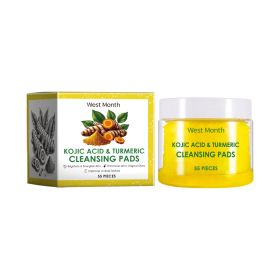West Month Turmeric Cleanser Cleanser Facial Skin Gentle Moisturizing Moisturizing Skin Care Cleanser (Option: 55PIECES-119.9g-2.6*2.6*2.28inch)